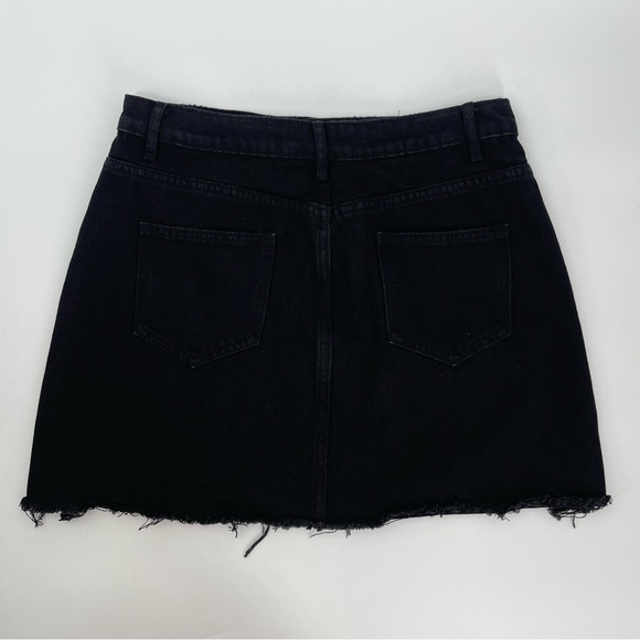 Missguided Ripped Denim Mini Skirt - Picture 4 of 4